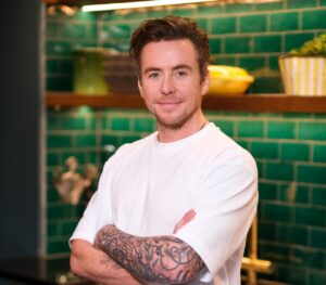 Danny Jones headshot at The Headliner photoshoot