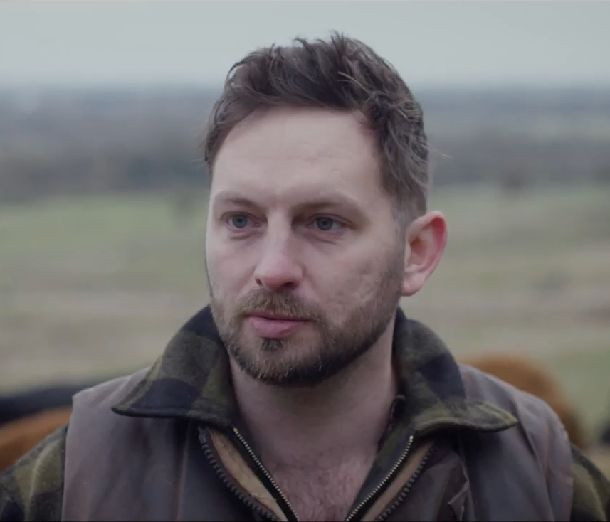 British farmer Silas Hedley-Lawrence